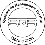 Logo pour le Sysème de Management Certifié SQS.